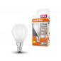 Preview: Osram E14 LED Tropfenlampe CLASSIC matt 5,5W wie 60W 4000K neutralweißes Licht